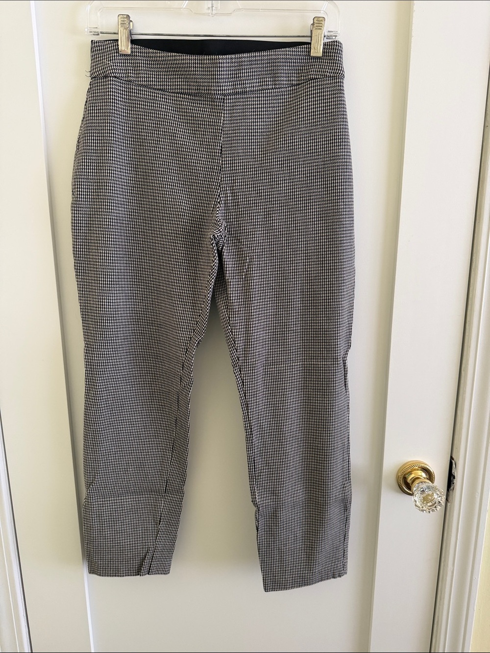 a new day Black & White Houndstooth Straight Leg Pants